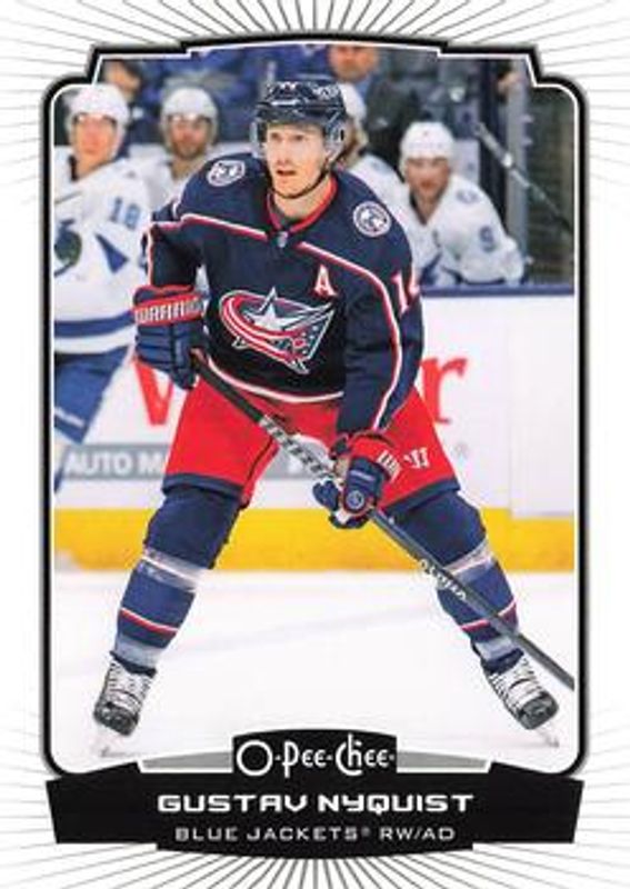Gustav Nyquist 2022 O-Pee-Chee #211 Base RAW