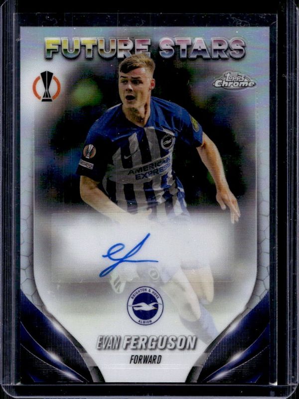 2023 Topps Chrome UEFA Club Competitions #FSA-EF Future Stars Autographs