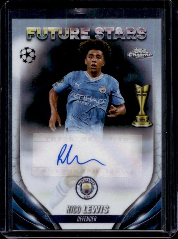 2023 Topps Chrome UEFA Club Competitions #FSA-RL Future Stars Autographs