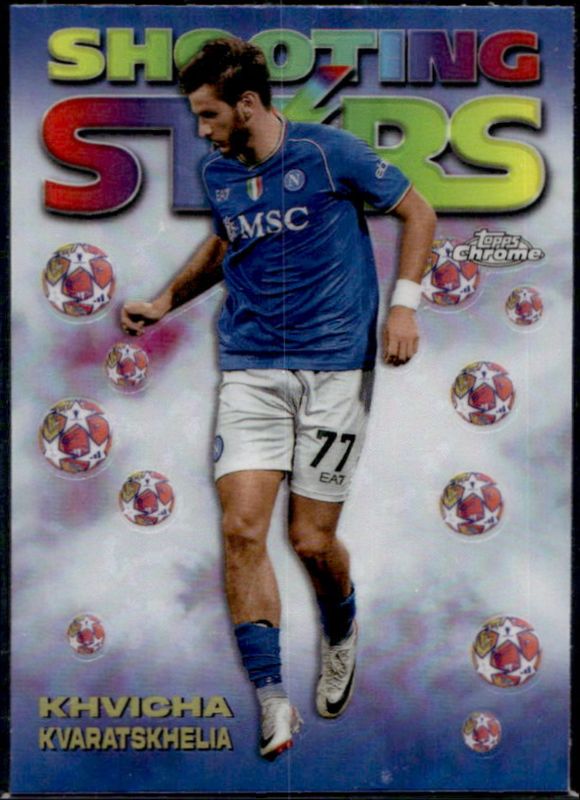 2023 Topps Chrome UEFA Club Competitions #98-6 1998 Topps Chrome Shooting Stars