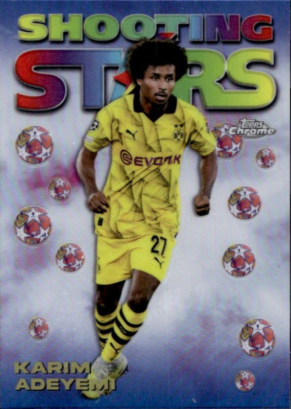 2023 Topps Chrome UEFA Club Competitions #98-2 1998 Topps Chrome Shooting Stars