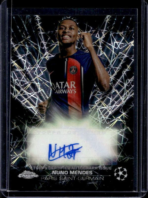 2023 Topps Chrome UEFA Club Competitions #BLA-NM Black Lazer Autographs
