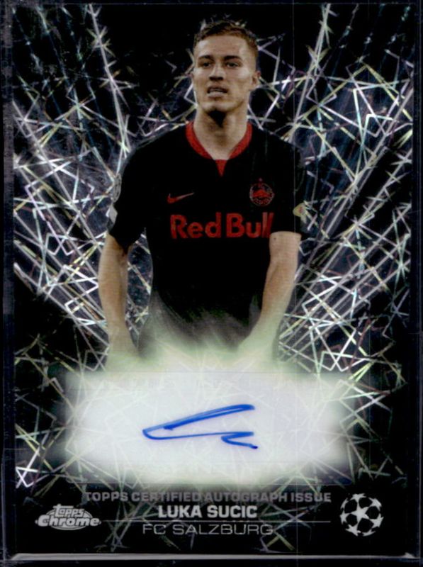 2023 Topps Chrome UEFA Club Competitions #BLA-LS Black Lazer Autographs