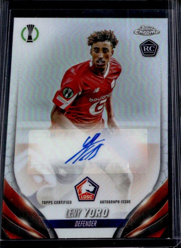 2023 Topps Chrome UEFA Club Competitions #CA-YO Chrome Autographs