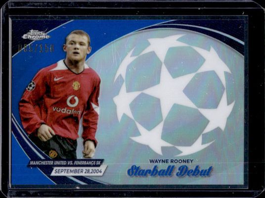 Wayne Rooney 2022 Topps Chrome UEFA Club Competitions #CA-WR