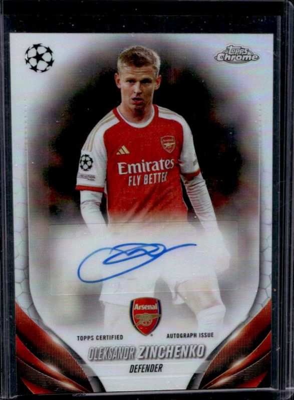 2023 Topps Chrome UEFA Club Competitions #CA-OZ Chrome Autographs