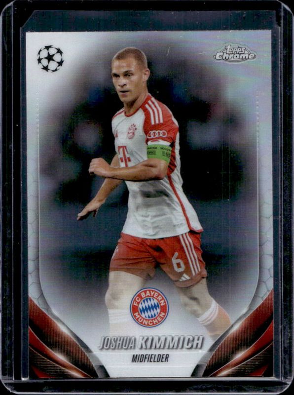 Joshua Kimmich 2023 Topps Chrome UEFA Club Competitions #72 Refractor RAW