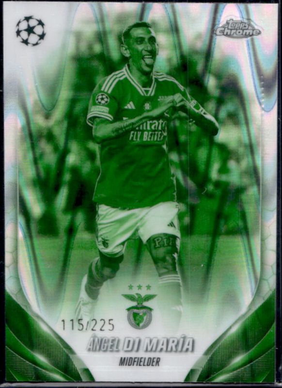 2023 Topps Chrome UEFA Club Competitions #53 Night Vision RayWave Refractor /225