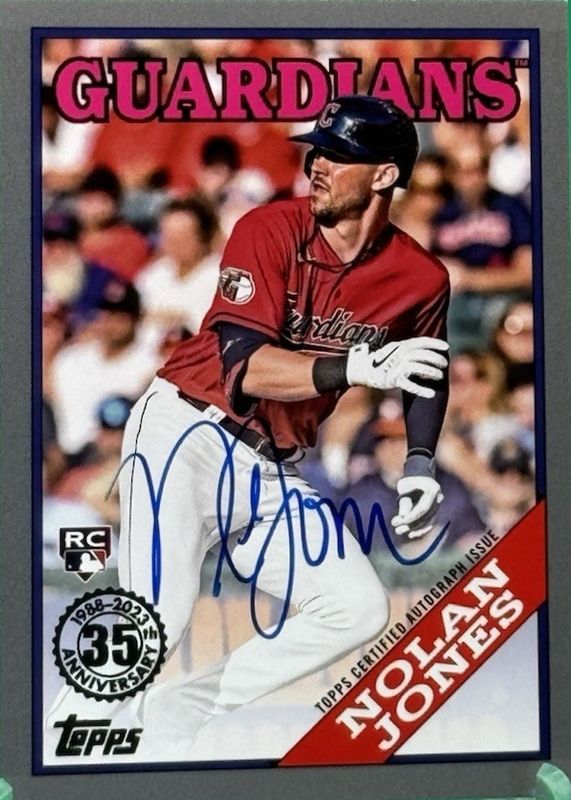 2023 Topps Update #88BA-NJ 1988 Topps Autographs - Platinum /1