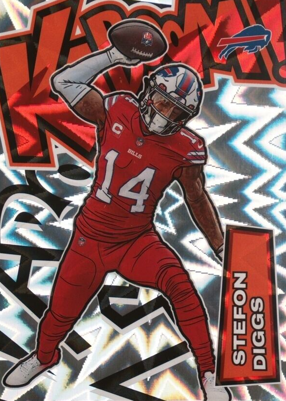 Stefon Diggs 2022 Absolute #K24 Kaboom! (Vertical) Price Guide