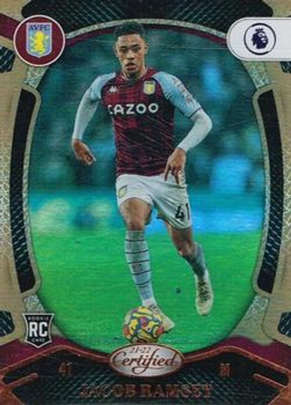 Jacob Ramsey 2021 Chronicles #143 Certified Premier League Rookie RAW