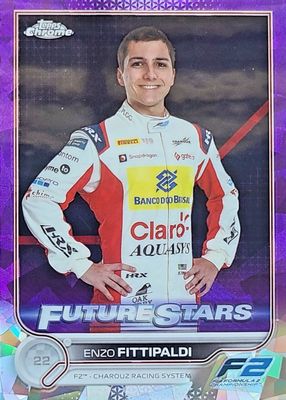 2022 Topps Chrome Formula 1 Sapphire Edition #95 Purple /10
