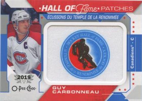 2021 O-Pee-Chee #HOF-1 HOF Logo Patches