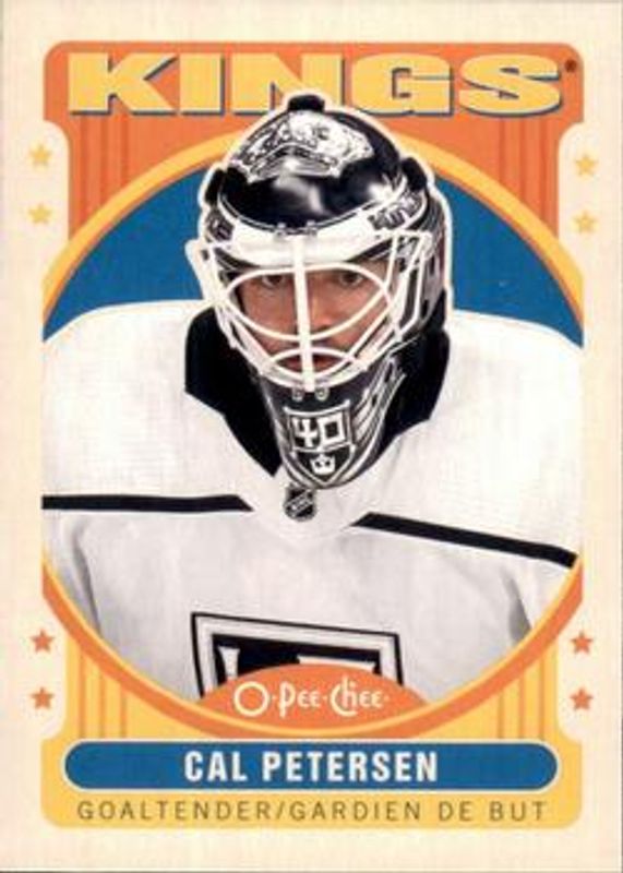 Cal Petersen 2021 O-Pee-Chee #292 Retro RAW