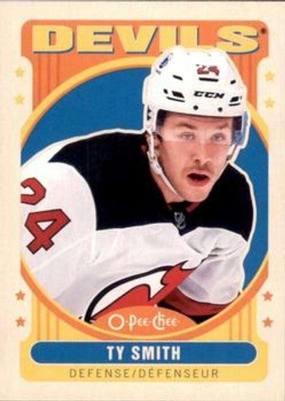 Ty Smith 2021 O-Pee-Chee #359 Retro RAW