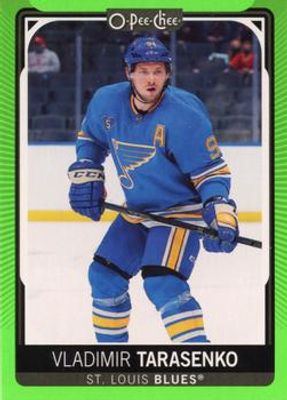 2021 O-Pee-Chee #28 Neon Green Border /50