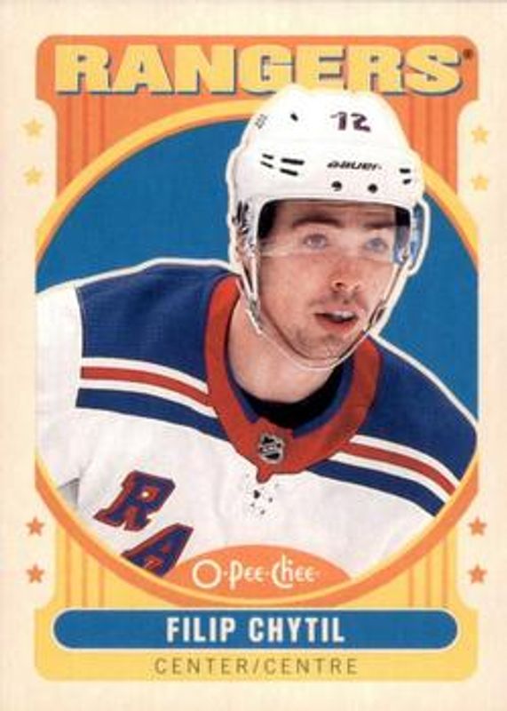 Filip Chytil 2021 O-Pee-Chee #223 Retro RAW