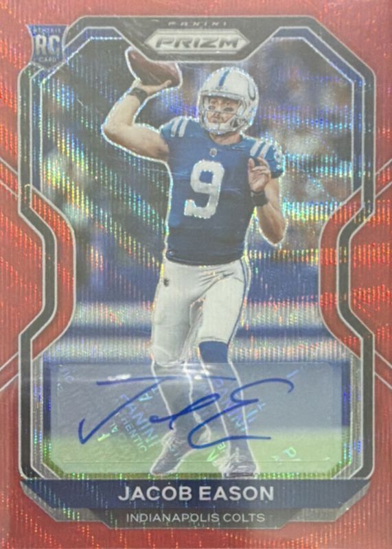 2020 Prizm #331 Rookie Autographs - Red Wave /149