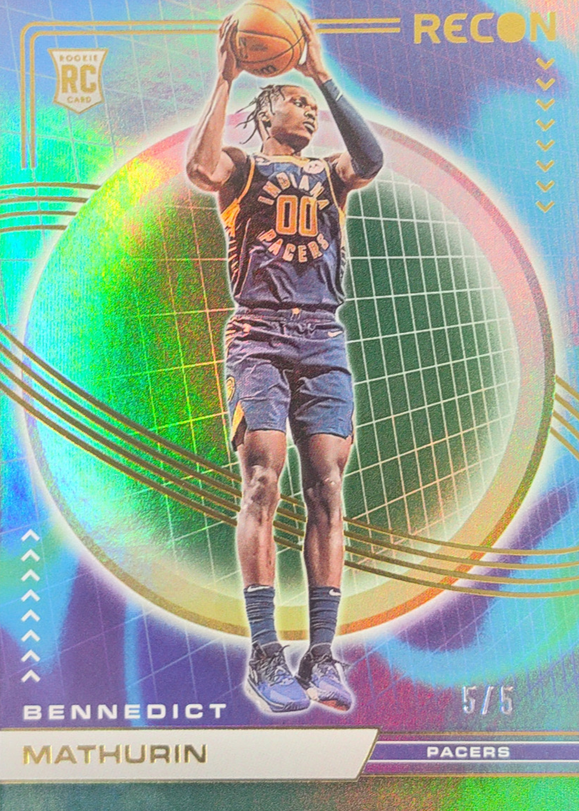 Bennedict Mathurin 2022 Recon #233 Green /5 Price Guide - Sports Card ...