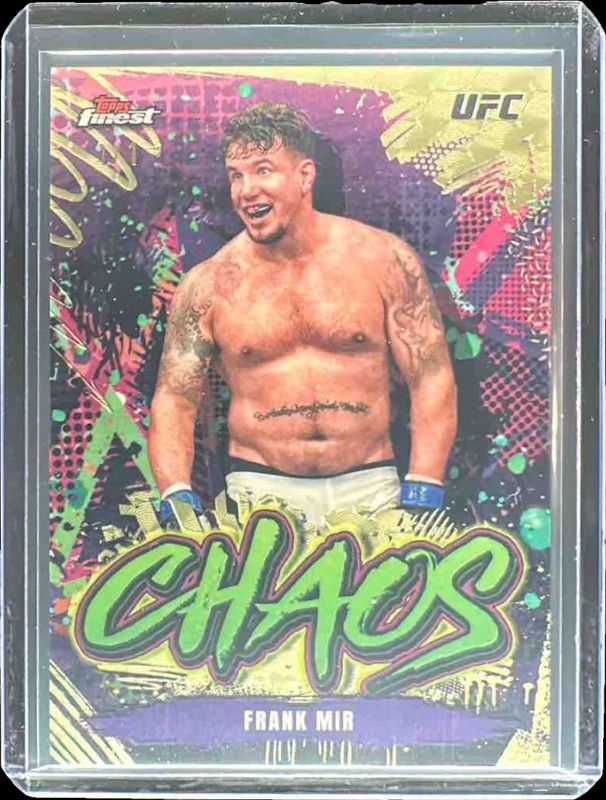 2024 Topps Finest UFC #CHA-30 Chaos - Superfractors /1