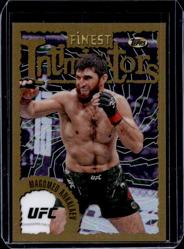 2024 Topps Finest UFC #INT-3 Intimidators - Refractor