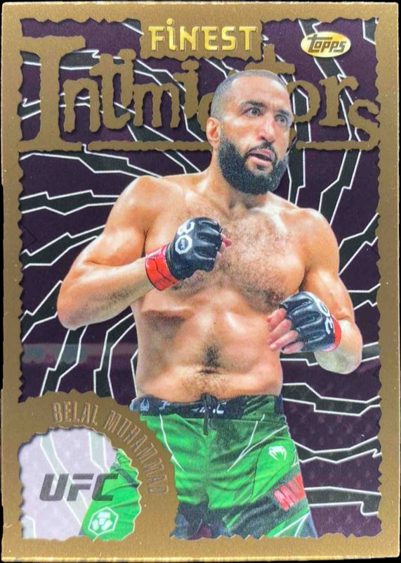 2024 Topps Finest UFC #INT-24 Intimidators