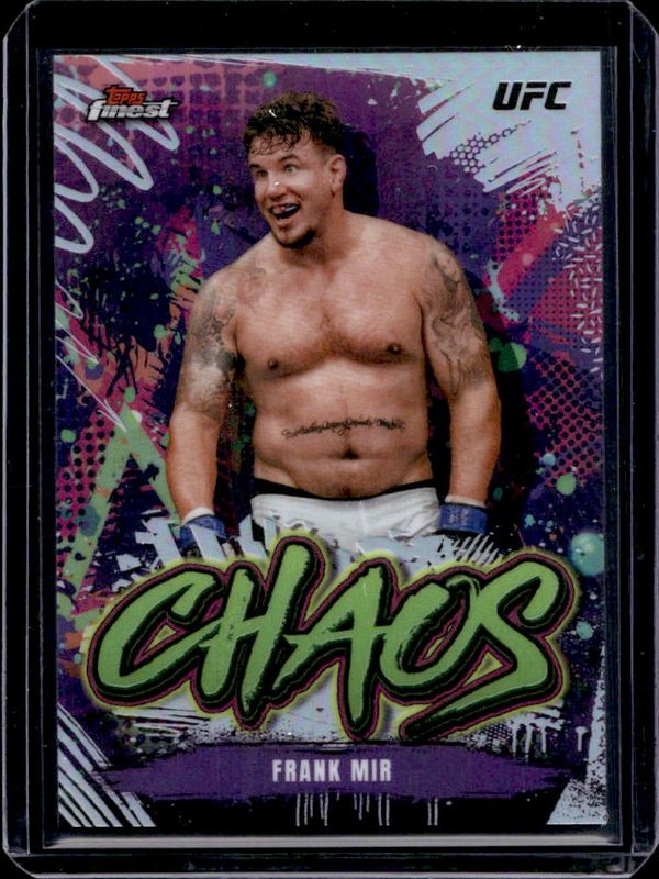 2024 Topps Finest UFC #CHA-30 Chaos - Refractor