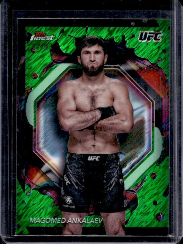 2024 Topps Finest UFC #246 Green Shimmer /93