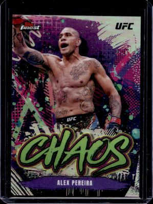 2024 Topps Finest UFC #CHA-24 Chaos - Refractor