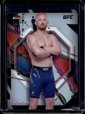 2024 Topps Finest UFC #95 Die-Cut Refractor