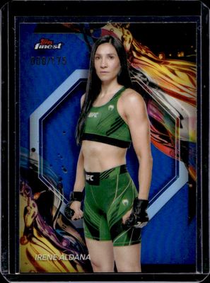 2024 Topps Finest UFC #197 Blue Refractor