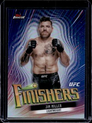 2024 Topps Finest UFC #FIN-3 Finishers - Refractor