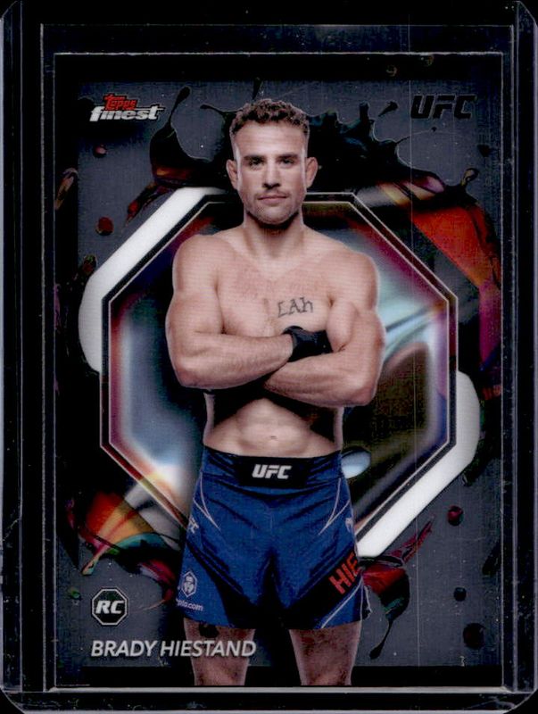 Brady Hiestand 2024 Topps Finest UFC #224 Base Rookie RAW