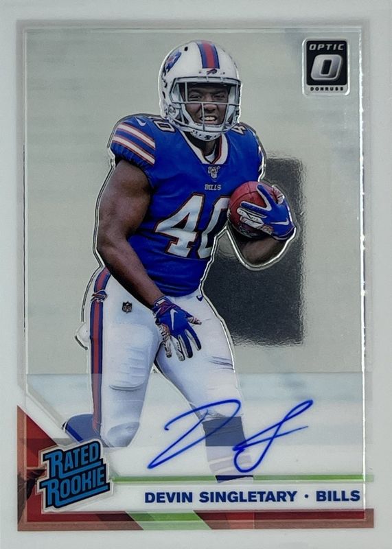 2019 Optic #178 Rated Rookie Autographs (/50)