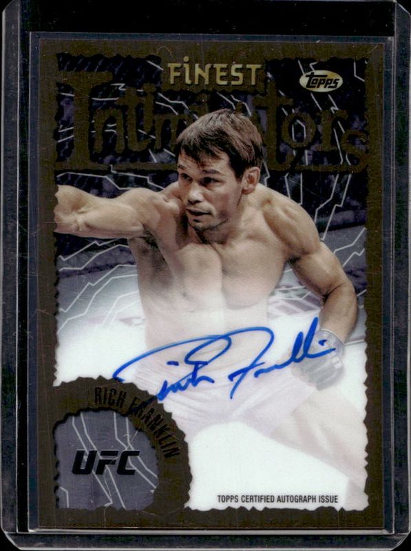 2024 Topps Finest UFC #IA-RFN Intimidators Autographs
