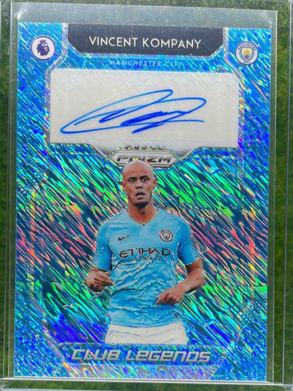 2019 Prizm Premier League #CL-VK Club Legends Signatures - Blue Shimmer FOTL