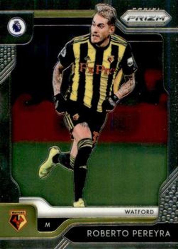 Roberto Pereyra 2019 Prizm Premier League #111 Base RAW