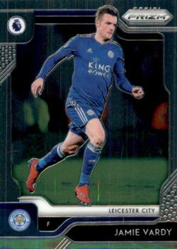 Jamie Vardy 2019 Prizm Premier League #82 Base RAW