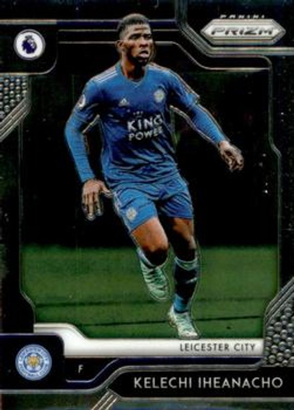 Kelechi Iheanacho 2019 Prizm Premier League #81 Base RAW