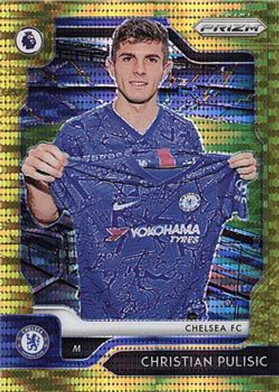 Christian Pulisic 2019 Prizm Premier League #30 Breakaway Gold /10 RAW