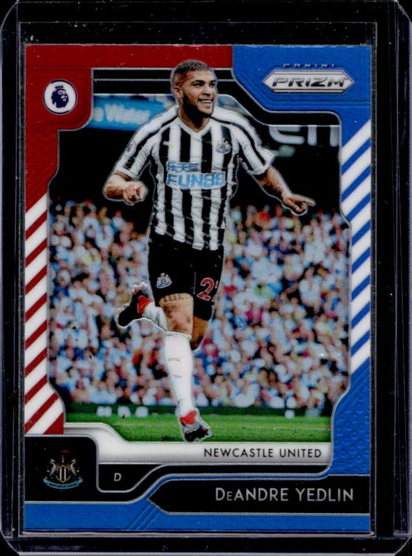DeAndre Yedlin 2019 Prizm Premier League #204 Red White Blue RAW