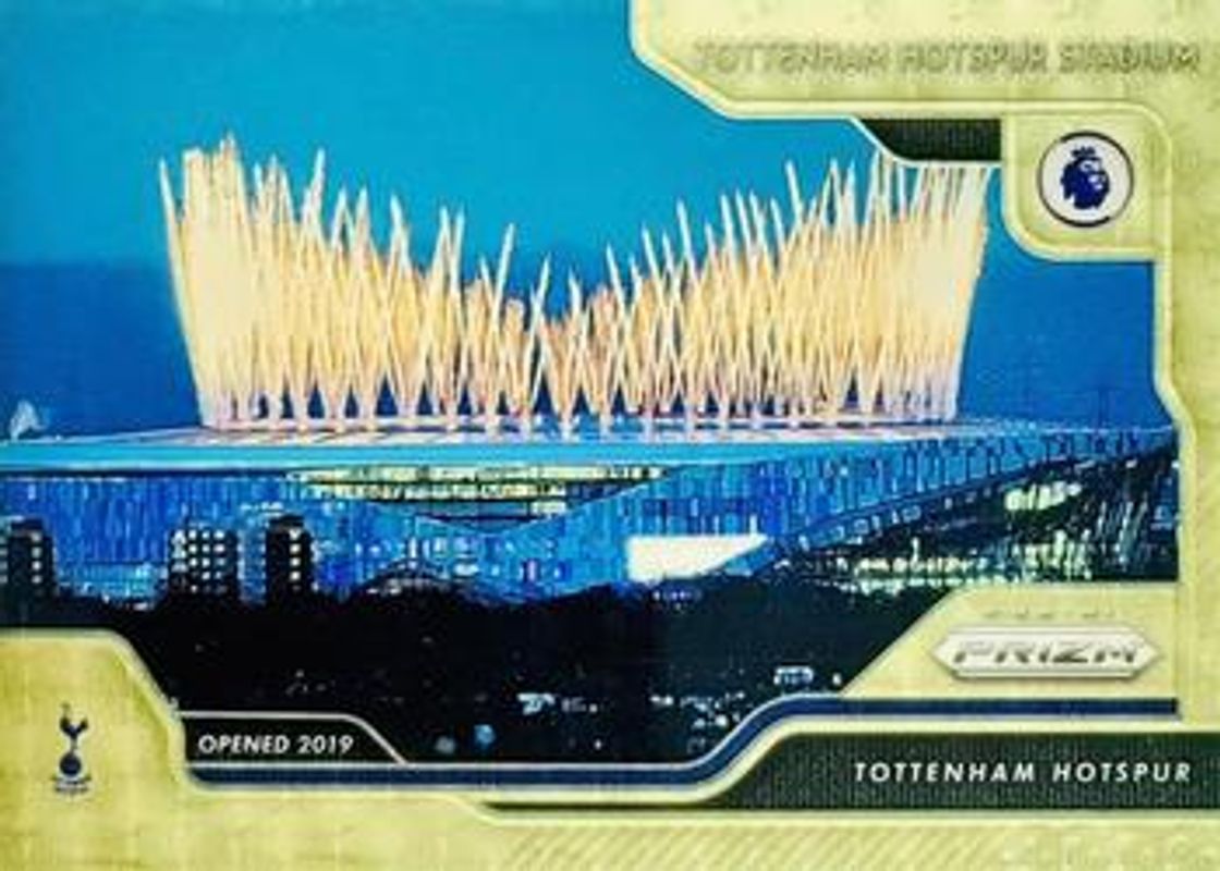 2019 Prizm Premier League #ST-17 Stadiums - Gold Power /5