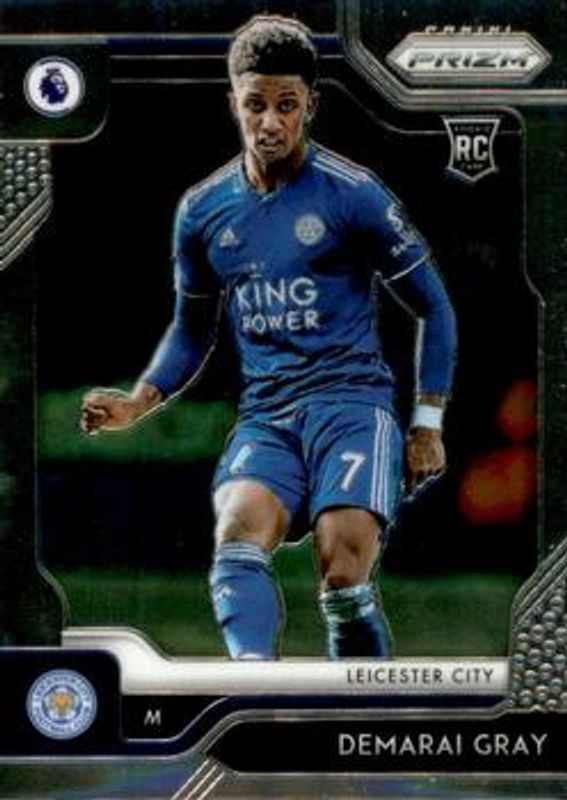 Demarai Gray 2019 Prizm Premier League #75 Base RAW
