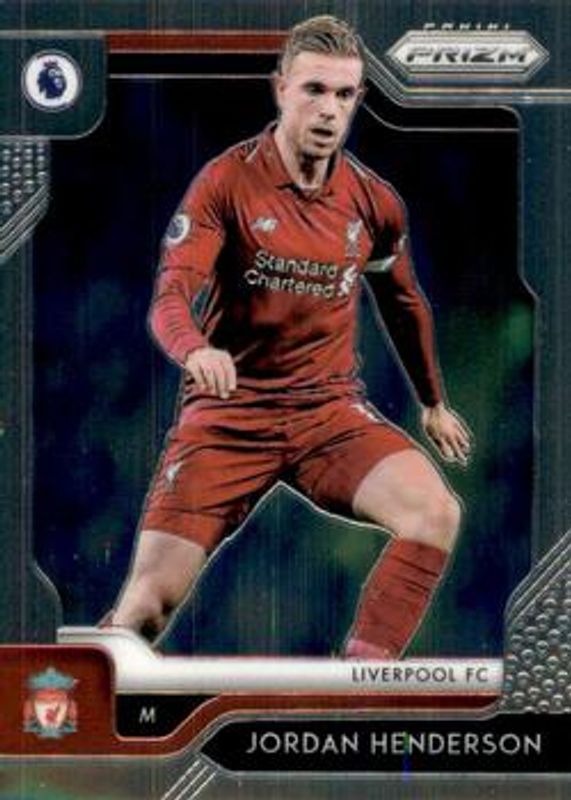Jordan Henderson 2019 Prizm Premier League #97 Base RAW