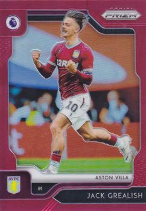 Jack Grealish 2019 Prizm Premier League #270 Red /149 RAW