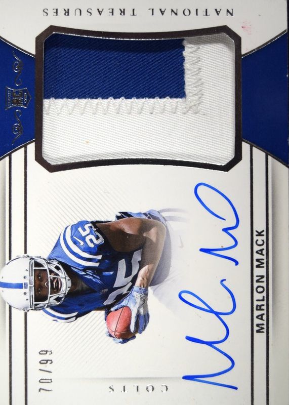 2017 National Treasures #196 Rookie Patch Auto /99