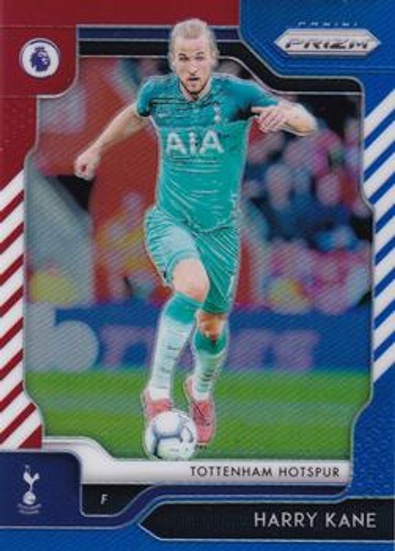 Harry Kane 2019 Prizm Premier League #200 Red White Blue RAW
