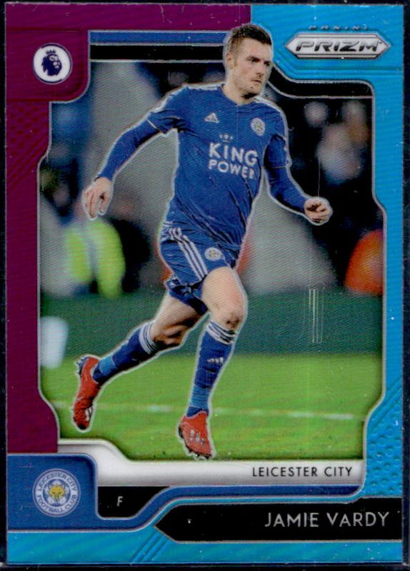 Jamie Vardy 2019 Prizm Premier League #82 Multi-Color RAW