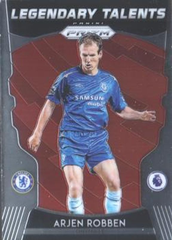 Arjen Robben 2019 Prizm Premier League #LT-7 Legendary Talents RAW