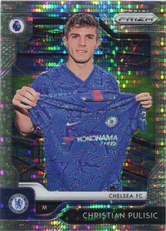 Christian Pulisic 2019 Prizm Premier League #30 Breakaway RAW